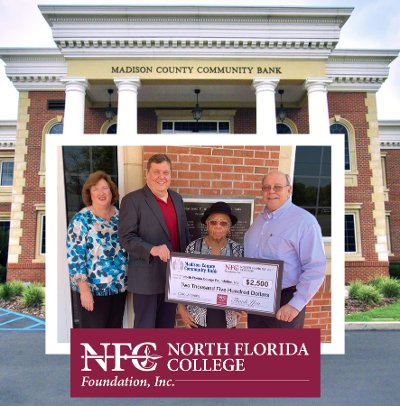 Madison County Community Bank Donation Photo April 2021