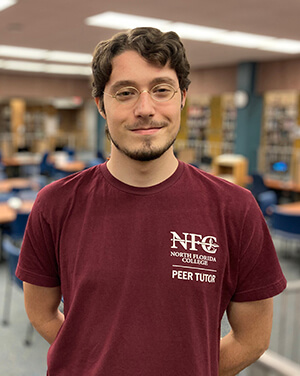 NFC Peer Tutor Joshua Welch photo